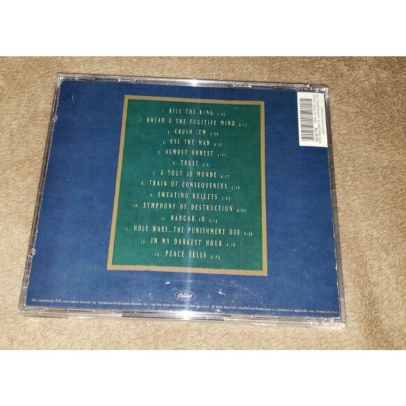 MEGADETH cd CAPITOL PUNISHMENT dave mustaine dave ellefson - Picture 2 of 7